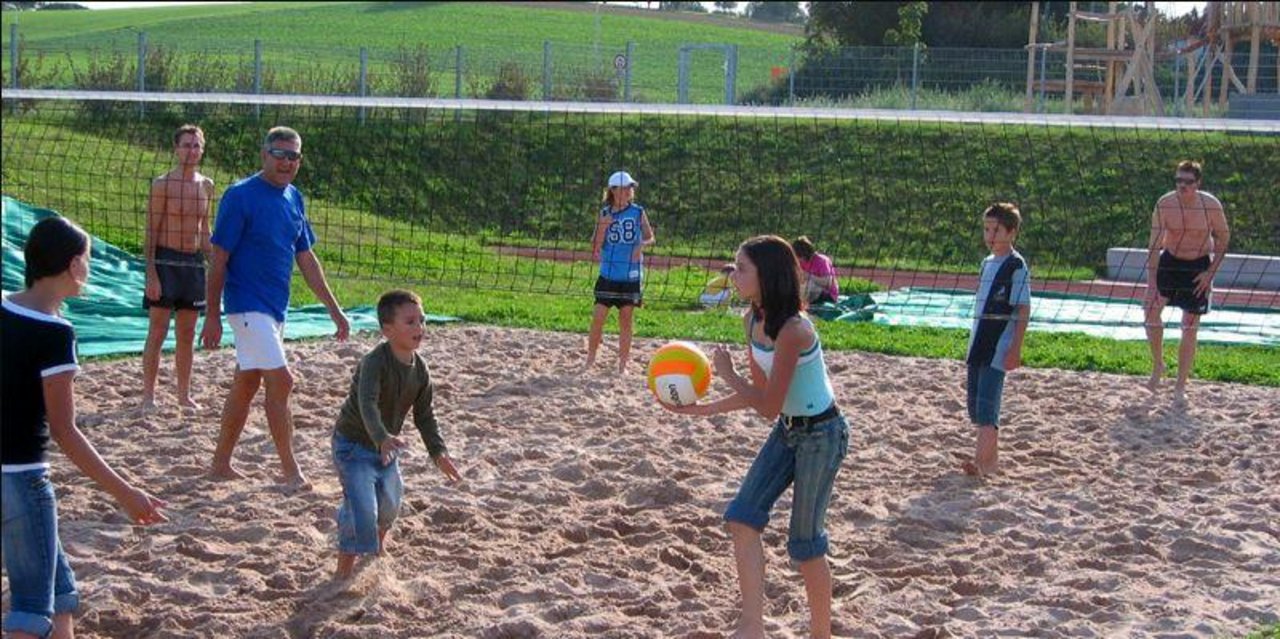 Beach-Volleyballfeld